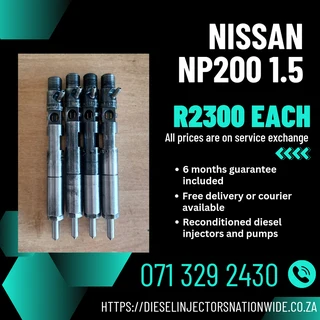 Nissan Np200 1.5 Diesel Injectors For Sale With Warranty