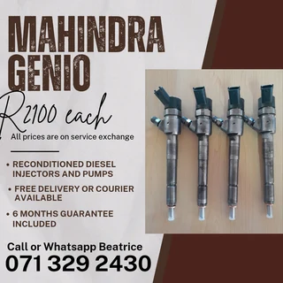 Mahindra Genio Diesel Injectors For Sale With Warranty