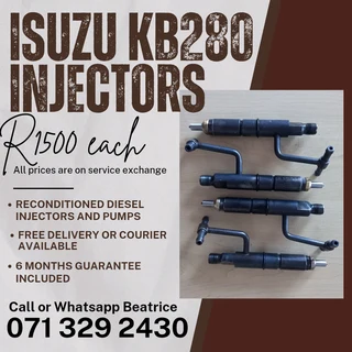 Isuzu Kb280 Diesel Injectors For Sale With Warranty