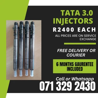 Ta Ta 3.0 Diesel Injectors For Sale With Warranty On