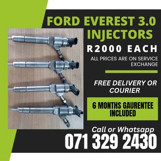 Ford Everest 3.0 Diesel Injectors For Sale With Warranty On