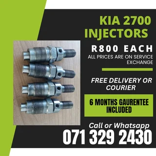 Kia 2700 Diesel Injectors For Sale With Warranty
