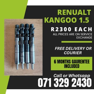 Renualt Kangoo 1.5 Diesel Injectors For Sale With Warranty