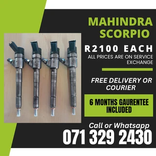 Mahindra Scorpio Diesel Injectors For Sale With Warranty