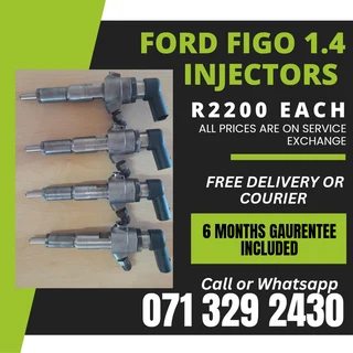 Ford Figo 1.4 Diesel Injectors For Sale With Warranty