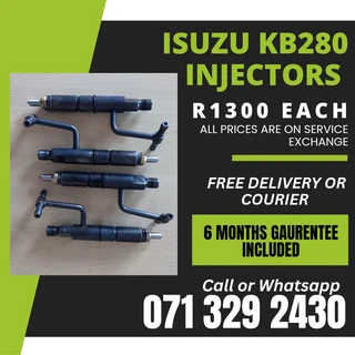 Isuzu Kb280 Diesel Injectors For Sale With Warranty On