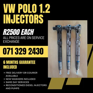 Vw Polo Blue Motion 1.2 Diesel Injectors For Sale With Warranty