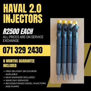Haval 2.0 Diesel Injectors For Sale With Warranty