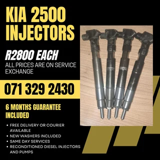 Kia 2500 Diesel Injectors For Sale With Warranty