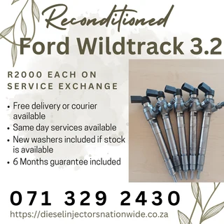 Ford Wildtrack 3.2 Diesel Injectors For Sale With Warranty