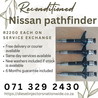 Nissan Pathfinder Yd25 Diesel Injectors For Sale With Warranty