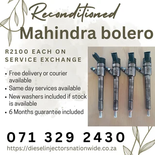 Mahindra Bolero Diesel Injectors For Sale With Warranty