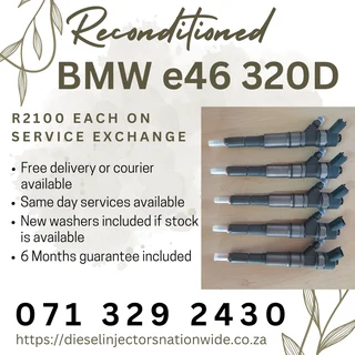 Bmw E46 320d Diesel Injectors For Sale With Warranty