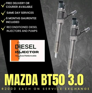 Mazda Bt50 3.0 Diesel Injectors For Sale With Warranty On