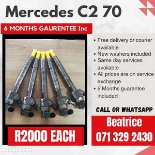 Mercedes Benz C270 Diesel Injectors For Sale With Warranty