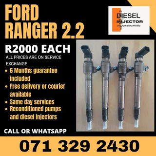 Ford Ranger 2.2 Diesel Injectors For Sale With Warranty