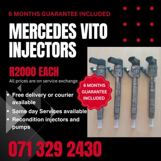 Mercedes Benz Vito Diesel Injectors For Sale With Warranty