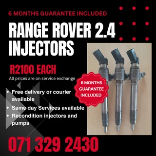 Range Rover 2.4 Diesel Injectors For Sale With Warranty
