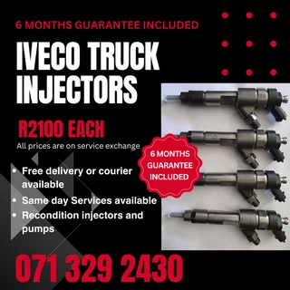 Iveco Truck Diesel Injectors For Sale With Warranty
