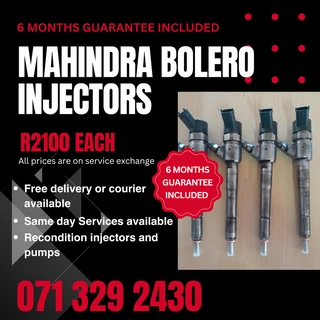 Mahindra Bolero Diesel Injectors For Sale With Warranty