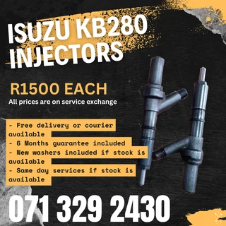 Isuzu Kb280 Diesel Injectors For Sale With Warranty On