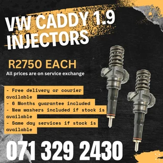 Vw Caddy 1.9 Diesel Injectors For Sale With Warranty