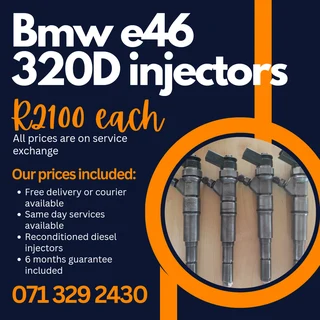 Bmw E46 320d Diesel Injectors For Sale With Warranty