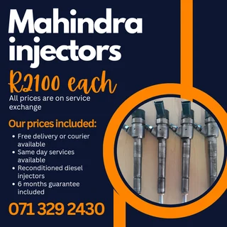 Mahindra Scorpio Diesel Injectors For Sale With Warranty