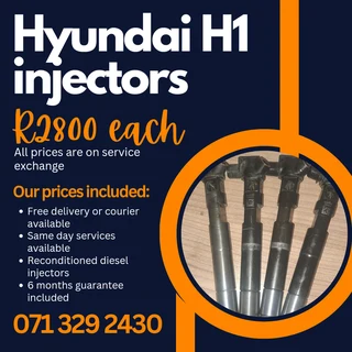 Hyundai H1 Injectors For Sale With Warranty