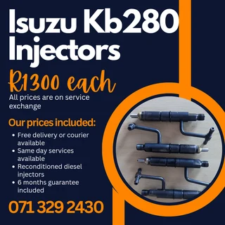 Isuzu Kb280 Diesel Injectors For Sale With Warranty