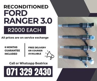 Ford Ranger 3.0 Diesel Injectors For Sale With Warranty