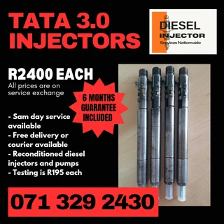Tata Xenon 3.0 Diesel Injectors For Sale With Warranty