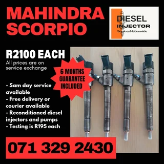 Mahindra Scorpio Diesel Injectors For Sale With Warranty