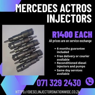 Mercedes Benz Actros Diesel Injectors For Sale With Warranty
