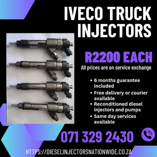 Iveco Truck Diesel Injectors For Sale With Warranty