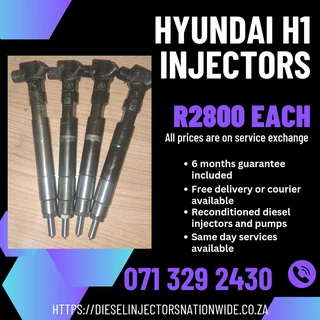 Hyundai H1 Diesel Injectors For Sale With Warranty