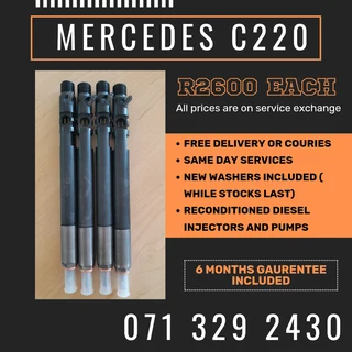 Mercedes Benz C220 Injectors For Sale With Warranty