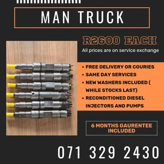 Man Truck Diesel Injectors For Sale With Warranty