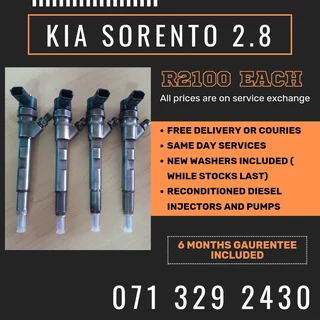 Kia Sorento 2.8 Diesel Injectord For Sale With Warranty