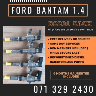 Ford Bantam 1.4 Diesel Injectors For Sale With Warranty