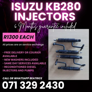 Isuzu Kb280 Diesel Injectors For Sale With Warranty