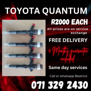 Toyota Quantum Diesel Injectors For Sale With Warranty