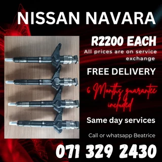 Nissan Navara Diesel Injectors For Sale With Warranty