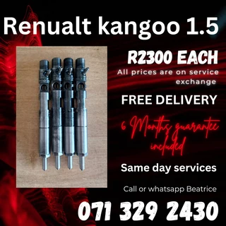 Renualt Kangoo 1.5 Diesel Injectors For Sale With Warranty