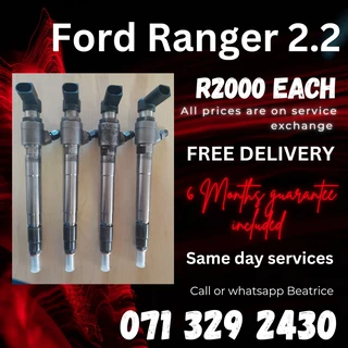 Ford Ranger 2.2 Diesel Injectors For Sale With Warranty