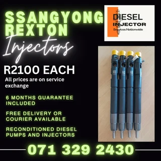 Ssangyong Rexton Diesel Injectors For Sale With Warranty