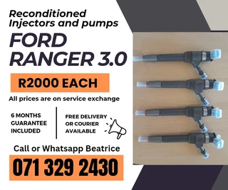 Ford Ranger 3.0 Injectors For Sale With Warranty