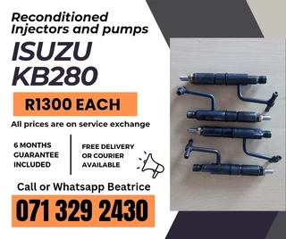 Isuzu Kb280 Injectors For Sale With Warranty