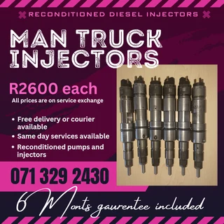 Man Truck Diesel Injectors For Sale With Warranty