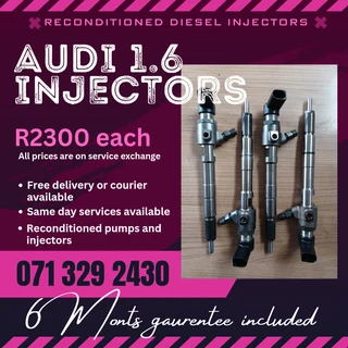 Audi 1.6 Diesel Injectors For Sale With Warranty